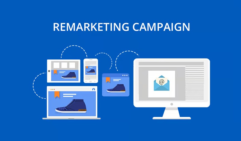 re marketing trên website